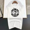 Rock Star Print Men T Shirts Korean Fashion Summer TShirt Casual Clothing Harajuku Short Sleeve Tops Tees Men's