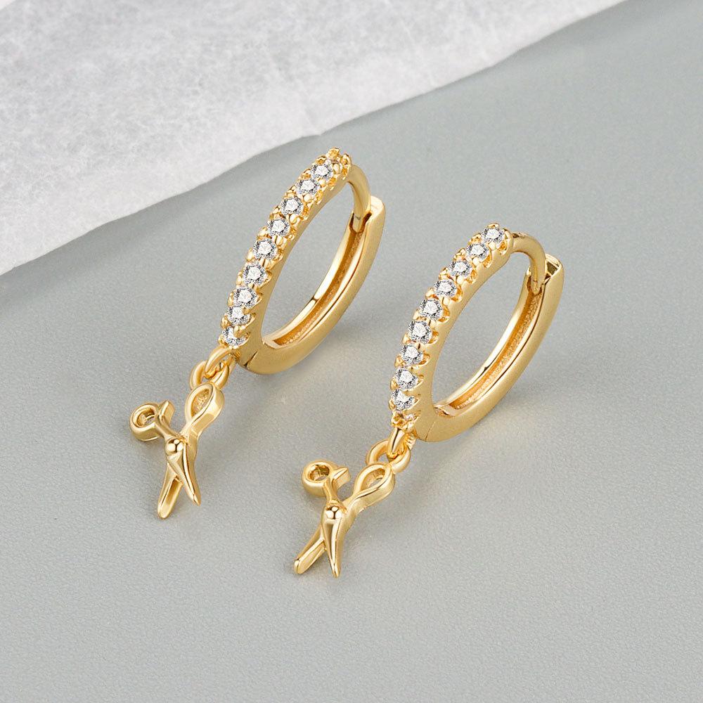 

Серьги-капли Lindon из медного сплава с цирконом, серьги-капли для женщин, подарки на свадьбу золотой