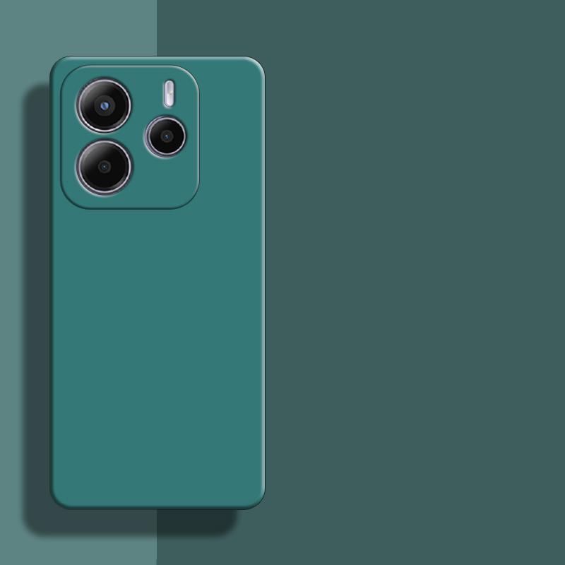 Para Capa Redmi Note 14 Para Redmi Note 14 4G 5G Global Capa Original Borracha de Silicone Líquido À Prova de Choque Bumper Para Redmi Note 14