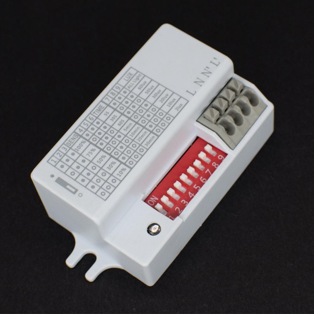 220V-240V 5.8GHz Microwave for Radar Body Motion Detector For LED Light For ceiling walls, hotel hallways, sensor lights
