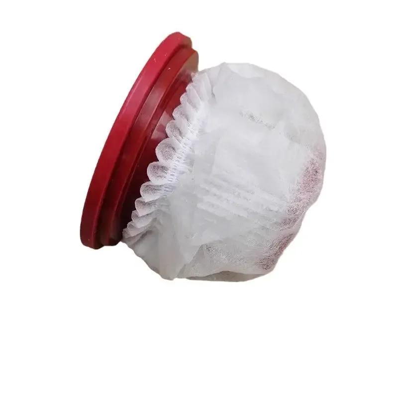 

100 шт. нетканых материалов для пылесоса, сетчатый фильтр для пыли, пылезащитный фильтр для сбора пыли, прочные одноразовые аксессуары для чехлов для фильтров