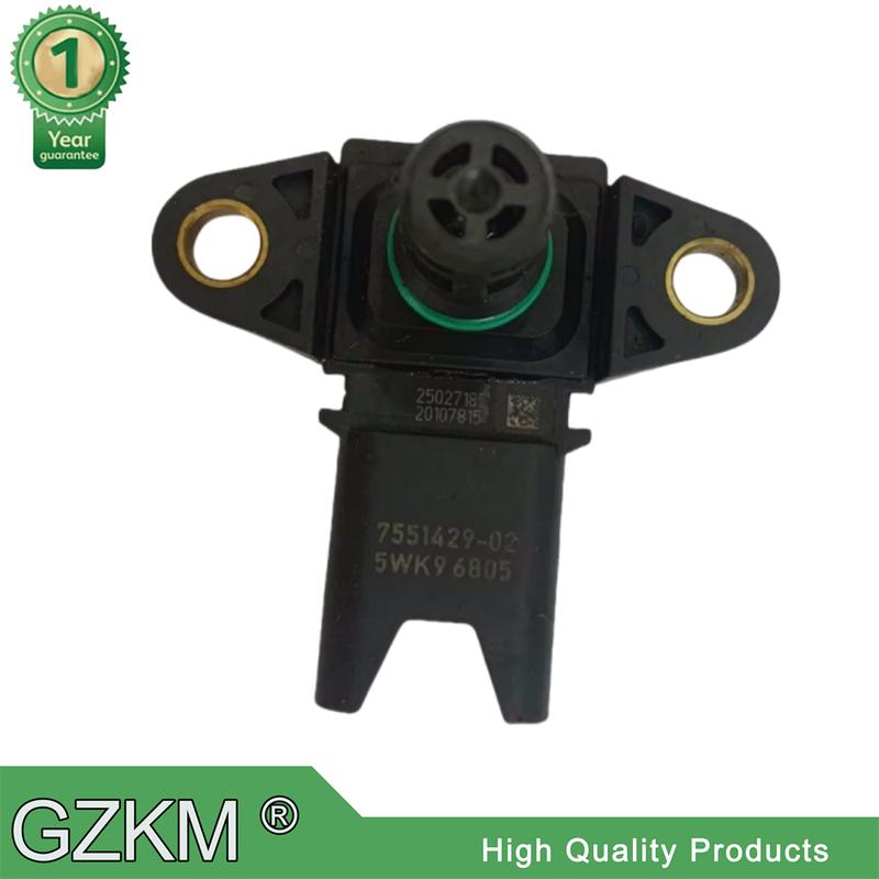 OEM 7551429-02 7585493-02 13627585493 13627551429 7585493 Manifold Pressure MAP Sensor For BMW 335i-MAP 2007-2010