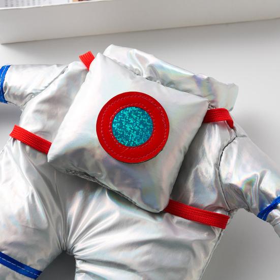 Abbigliamento per Animali Stile Astronauta Cappello Completamente Avvolgente Traspirante Cani Gatti Esplorazione Spaziale Costume Avventura per Festa