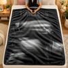 Flannel BlanketThe Weeknd Warm Soft Throw Blanket for Indoor Sofa Bed Living Room Use