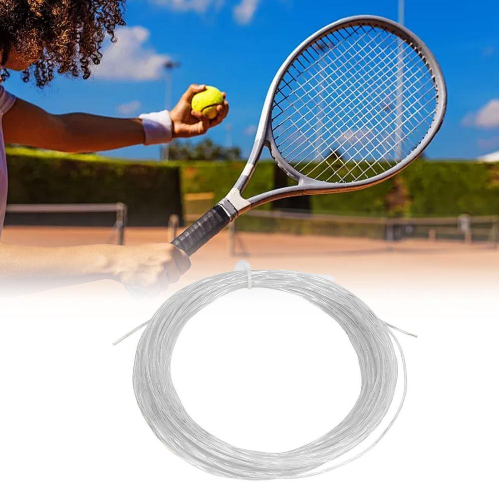10pcs Nylon Material Tennis Racket String 0.7mm Gauge Nylon Tennis String  Badminton Training