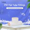PVC Flat Pipe Reducer Tee Fittings