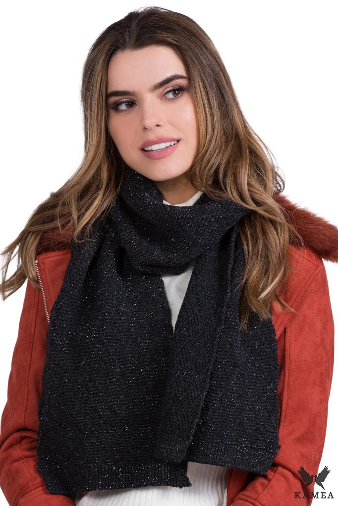 Ibiza Women' Scarf Graphite Color