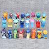 Lot Of 24 Premium Slugterra Action Figures Pvc Toys Featuring Burpy And Bludgeon Slugs Gift Set
