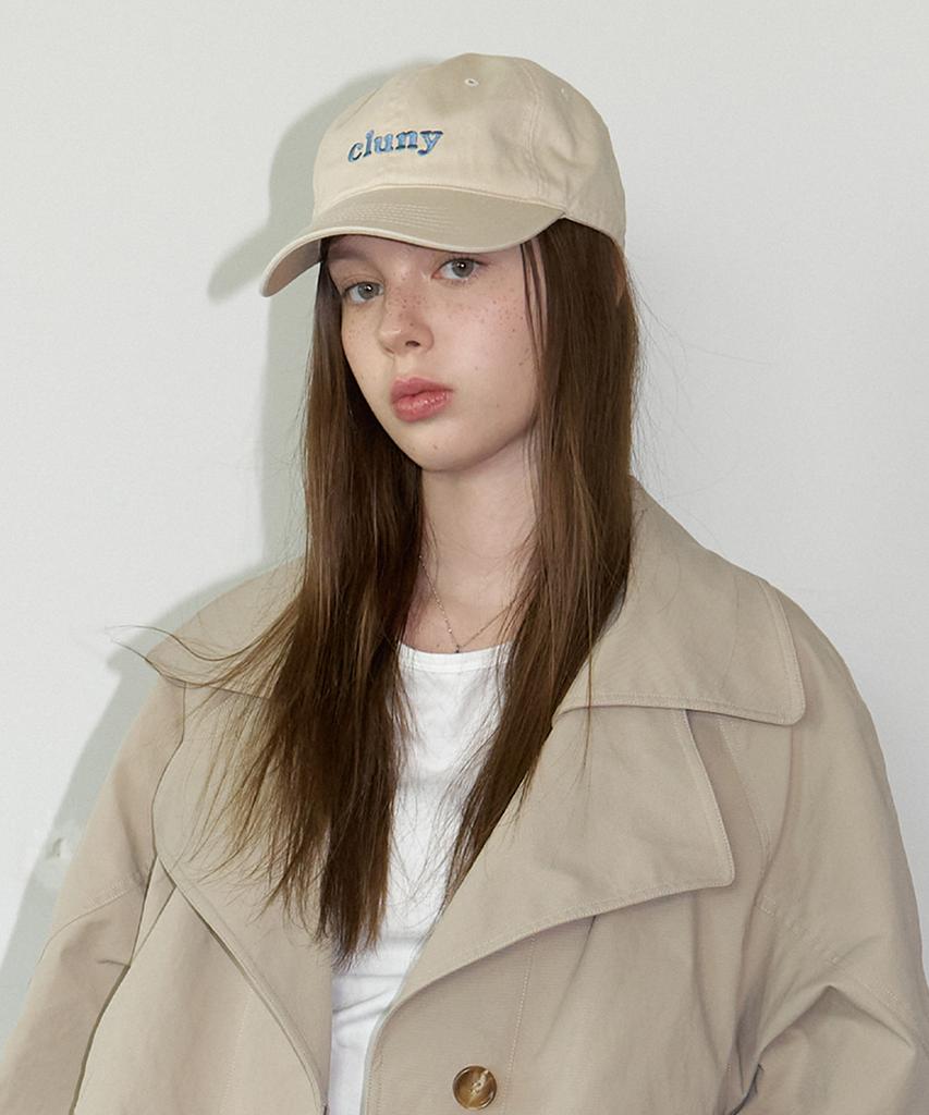 CLUNY Cluny Logo Ball Cap - Beige