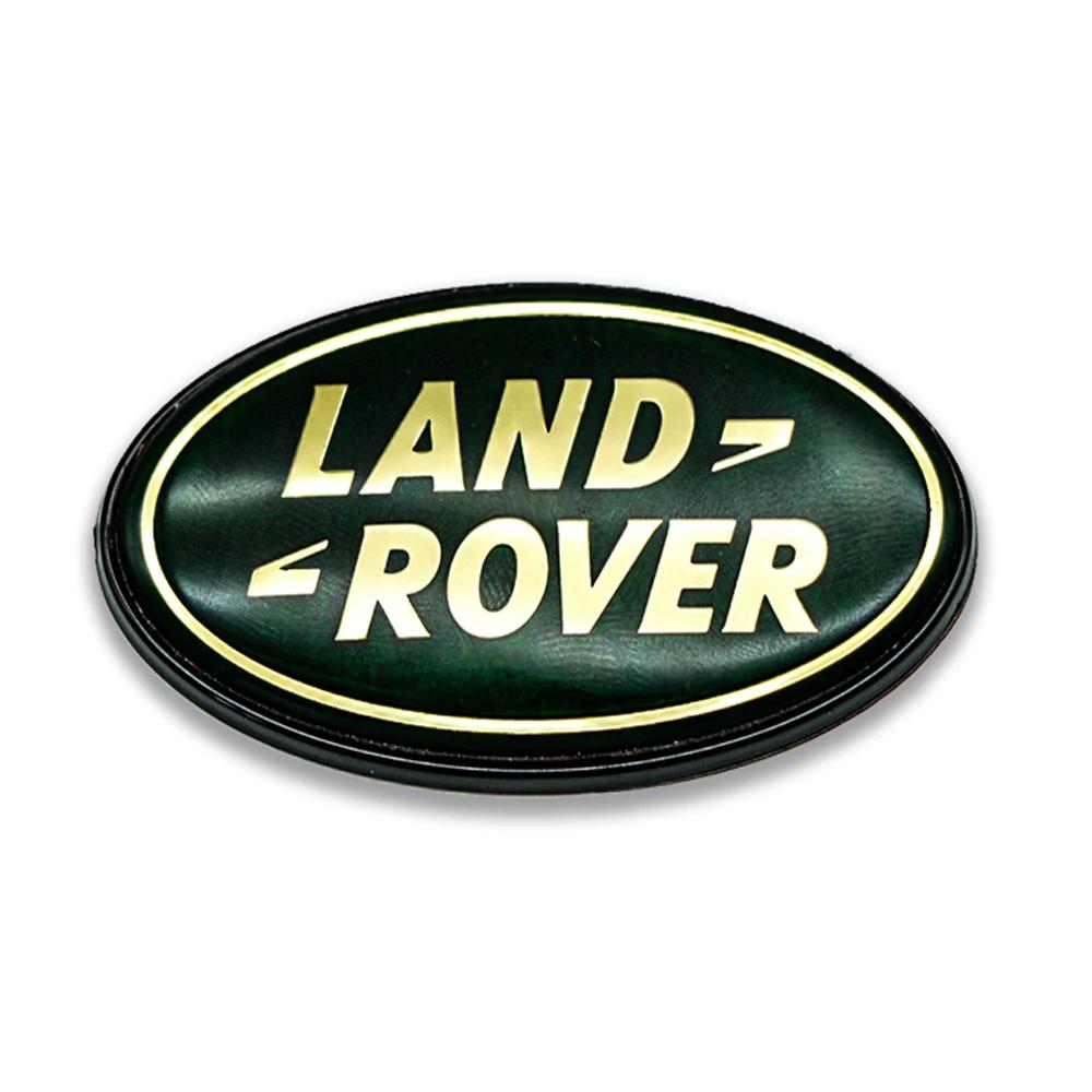 ABS 8.6cm Car Front Grille Trunk Badge Sticker Body For Land Rover Range Rover Evoque Discovery 3 4 Defender 4 Styling Sticker SA1