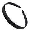 1/1.5/2cm Black Satin Headbands DIY Satin Covered Headbands White Craft Hair Headband for Girls Thin Plain Headbands