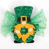 StPatrick Day Decorative Hair Clip LuckyClovers Hairhoop Festive Party Hair Pins