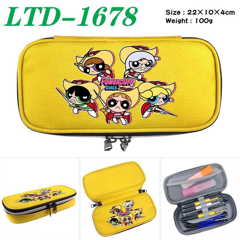 The Powerpuff Girls Handheld Pencil Case Stationery Box