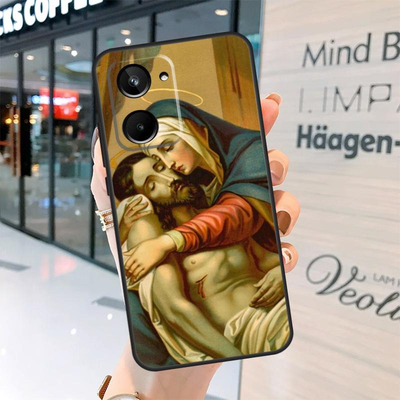 Virgin De Guadalupe Virgen Mary Case For Realme GT7 Pro GT6 11 12 13 14 15 Pro Plus C55 C53 C35 C33 C61 C65 C67 C53 C71 C75
