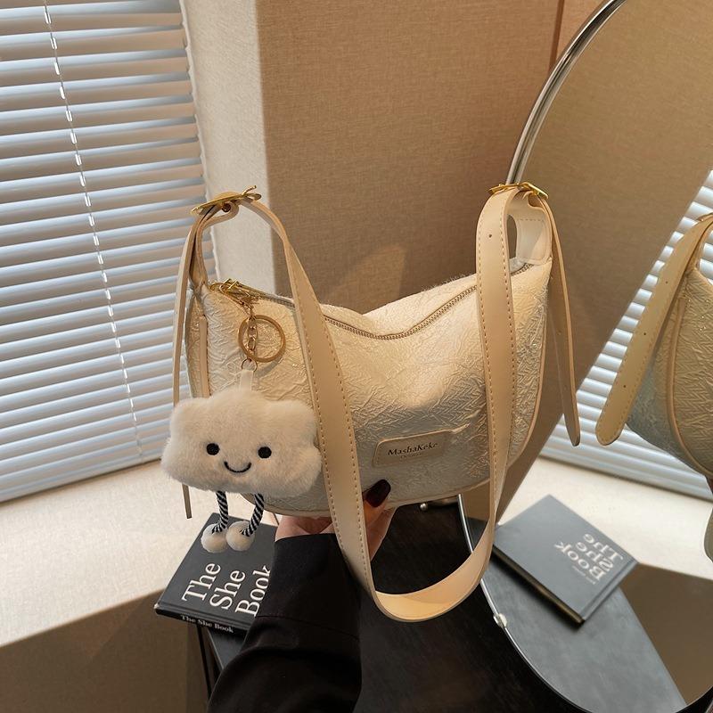 Popular Dumpling Bag Women's New Fashion Versatile Shoulder Bag Casual Commuter Messenger Bag