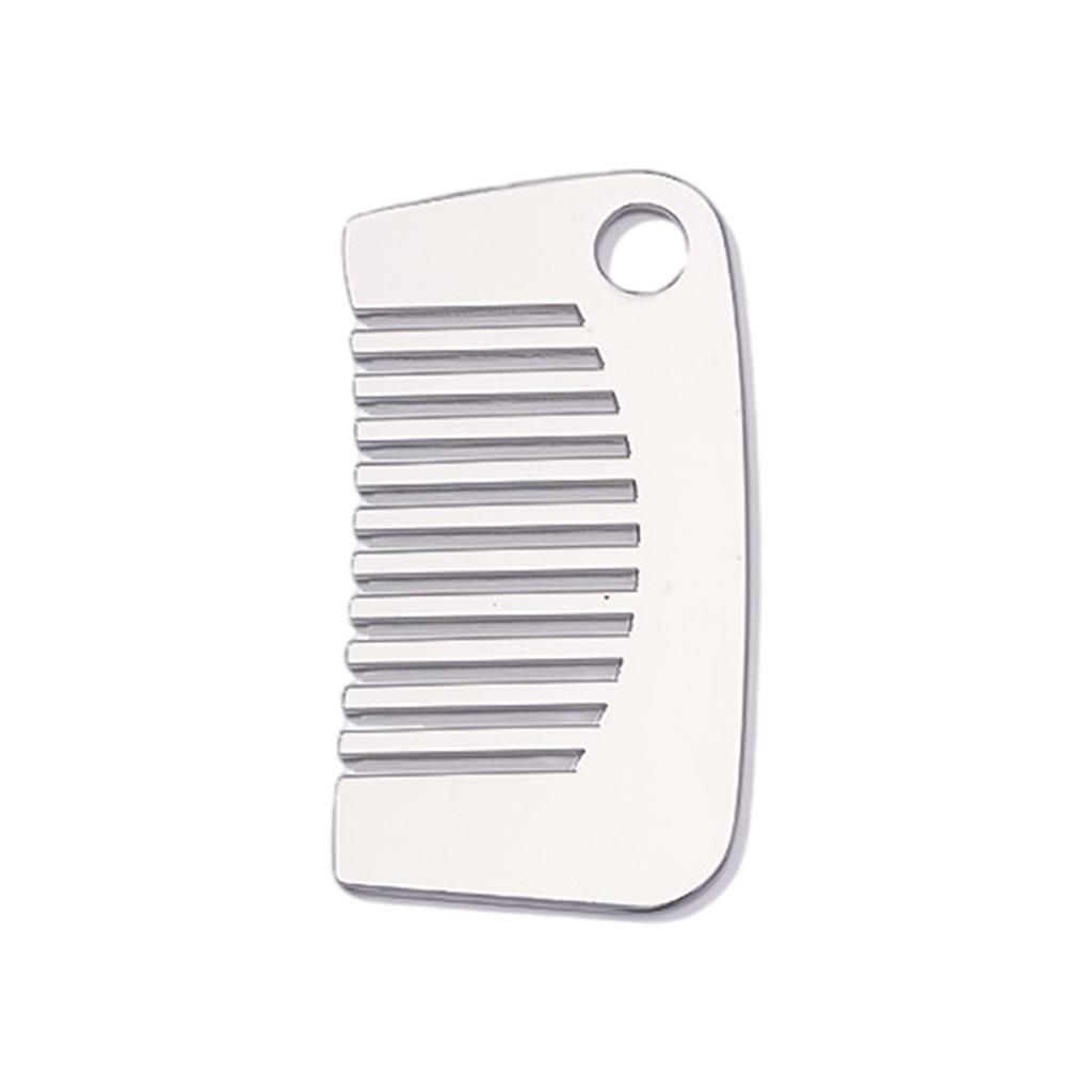 Portable Comb Necklace Pendant for Everyday Use Women Hair Grooming Tool Travel Friendly Hair Maintenance Accessory