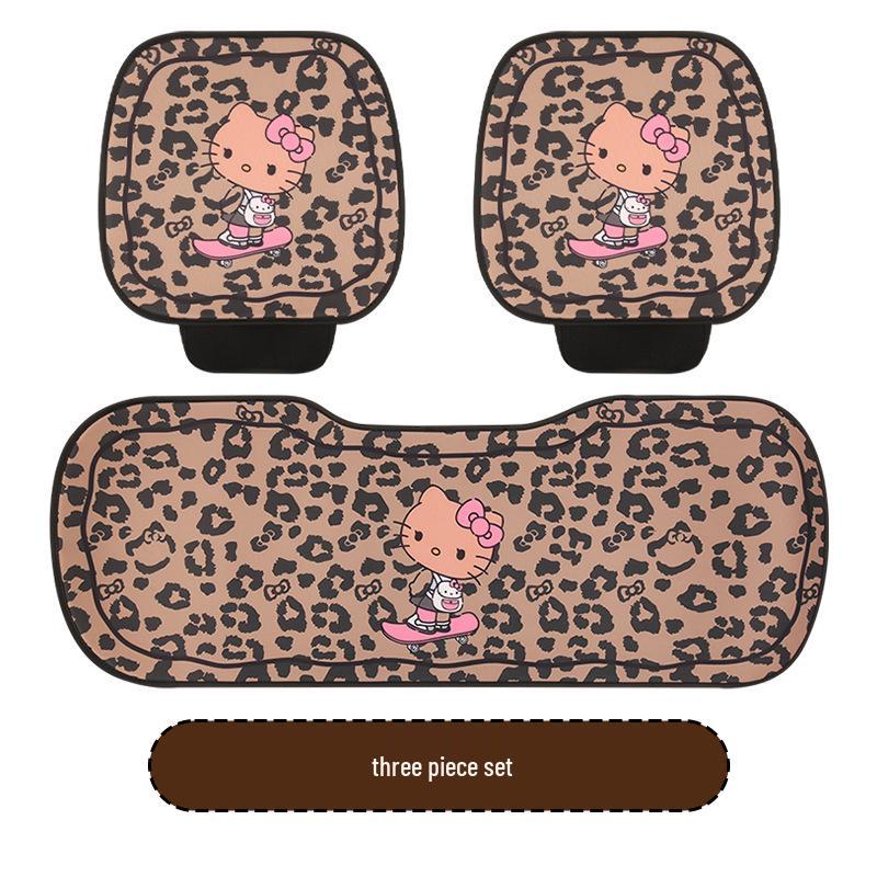 Leopardenmuster Kätzchen Autositzkissen für Damen, Kompatibel mit Honda Crider, Fit, Accord und CRV