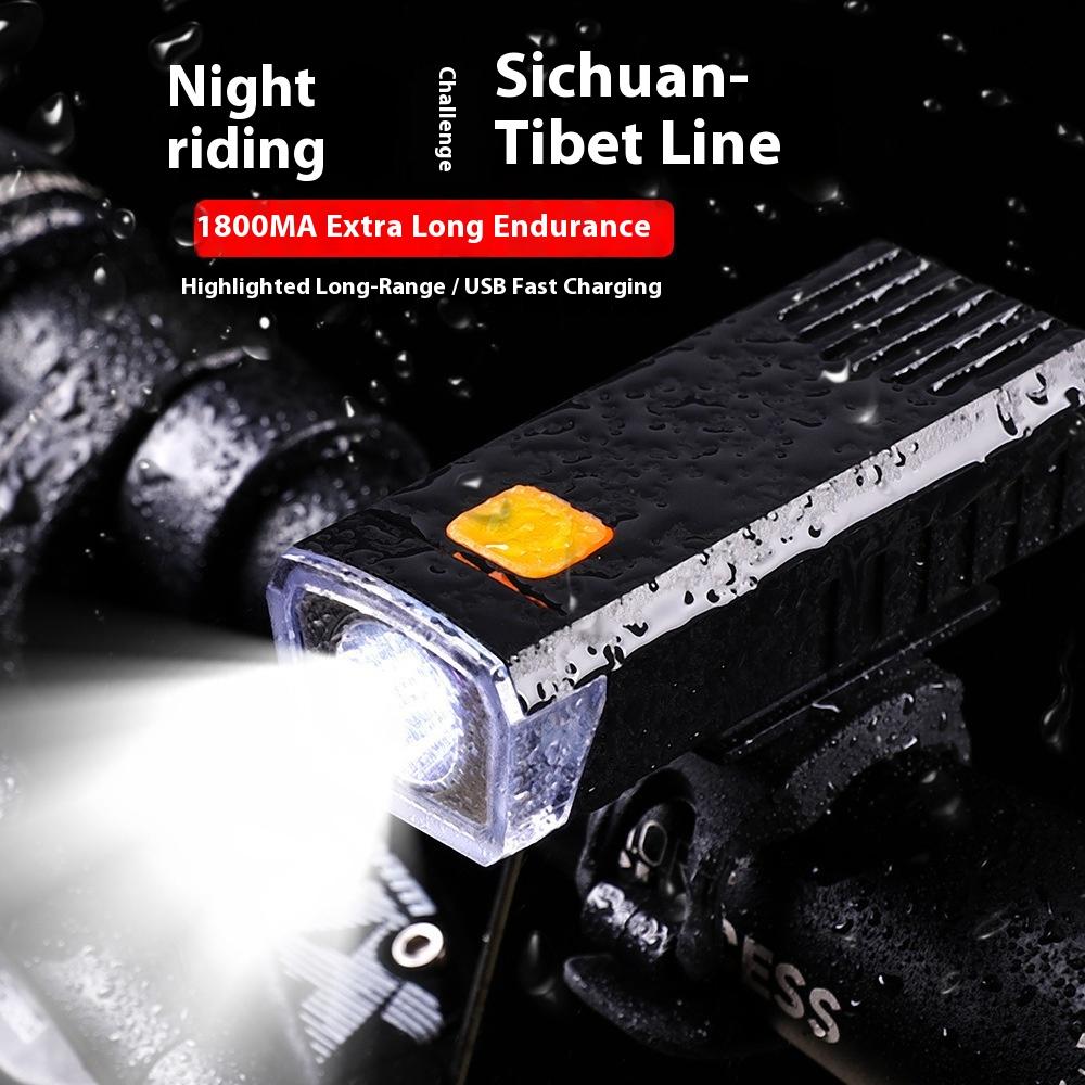 Cycling Headlights Bicycle Night Riding Headlights Cycling Rechargeable Mountain Bike Lights Rainproof Mountain Bike Lights