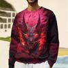 2024 Ghost Samurai  Print Sweatshirt Hoodies For Mens Spring Oversized Hoodie Fashion Hip Hop Unisex Pullover Male Clothing 5XL