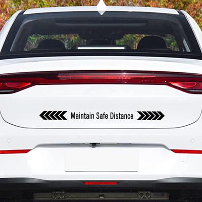 Car Bumper Reflective Sticker
