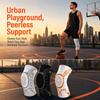 Elastische Sport-Kniebandage Dünne Kniebandage Unterstützung Unisex Knopf Kniepolster Laufen