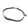 Used J'ADIOR Crystal Choker (N0681ADRCY 7984) In Excellent Condition with a Black Ribbon Inset and CD Logo In Clear