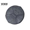 Outdoor Barbecue Jar Accessory Spice Shaker Lid for Oui Yogurt Jars, Reusable Plastic Kitchen Powder Dispenser Attachment Tops, Adjustable Shake