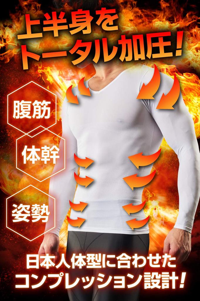 [SPALTAX] Spartax Compression Shirt, Long Sleeve, Compression Inner Long Sleeve, Compression Shirt, Men's, Long Sleeve, Men's Compression Tops (M,