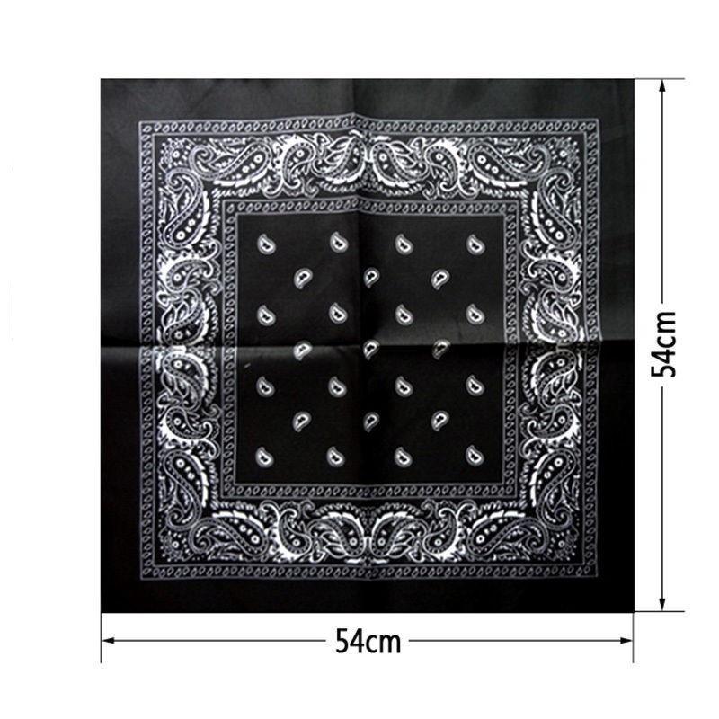 1 Pc Newest Cotton Blend Hip-hop Scarves Bandanas for Male Female Head Scarf Scarves Wristband