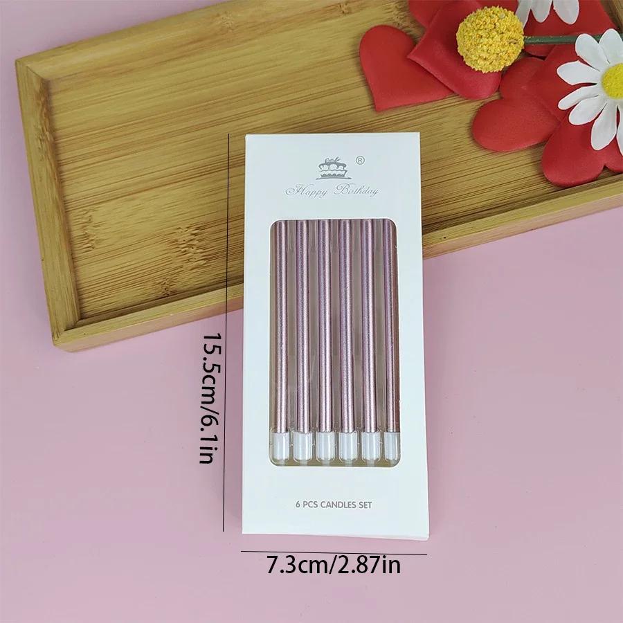 Birthday Candle Cake Baking Decoration Curve Rotating Curved Candle Romantic Party Colored Candle Multiple Style Choices