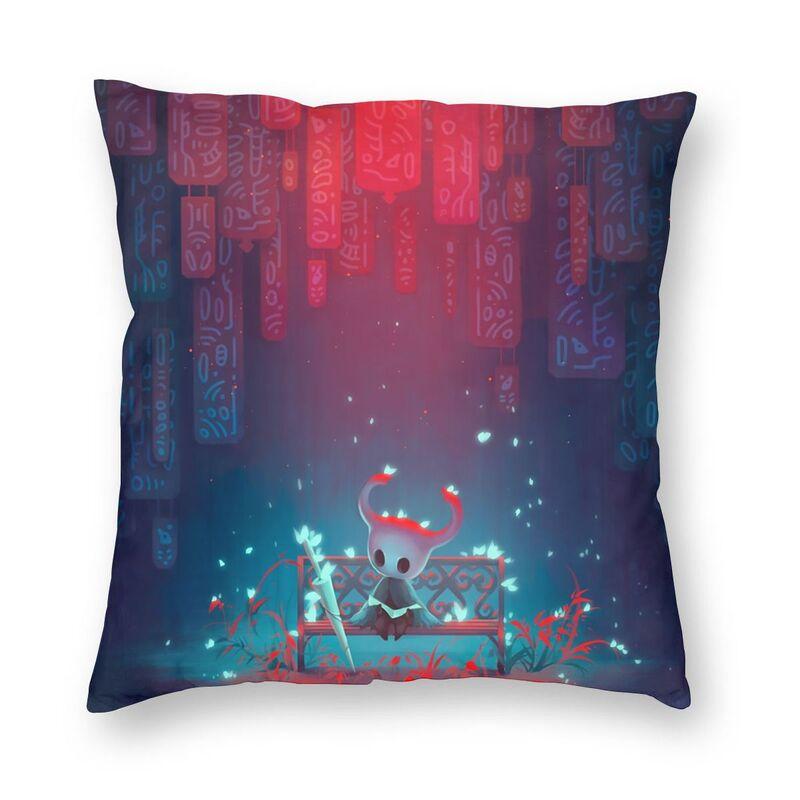Hollow Love Cushion Cover 45X45 Home Decorative Print Hollow Knight Throw Pillow Case For Car Double-Sided Cojines Decorativos