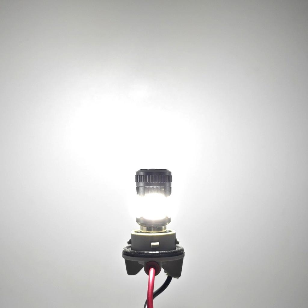 2 szt P21W LED żarówki BA15S 12V-24V bez błędu 2600lm biała mocna