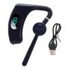 Wireless Bluetooth Earpiece with Microphone Noise Reduction 300mAh Battery for Business Driving Blue
