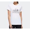 T Shirts Women's White Crew Neck Moderate Straight Fit GL5643