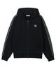 Nouvelle Lumiere Asel Zip-Up Hoodie Black