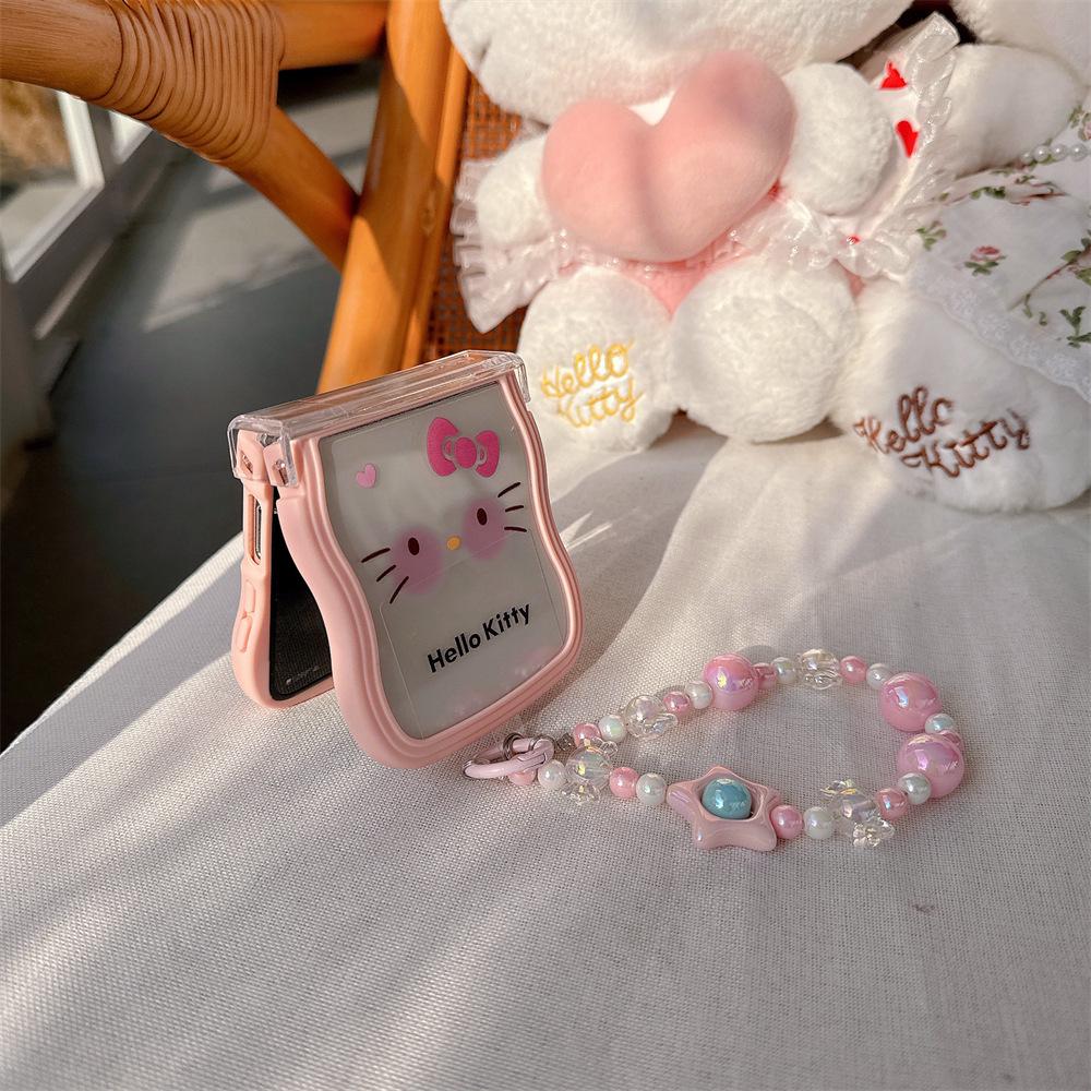 Hello Kitty Soft Folding Case with Lanyard for Galaxy Z Flip 7-3