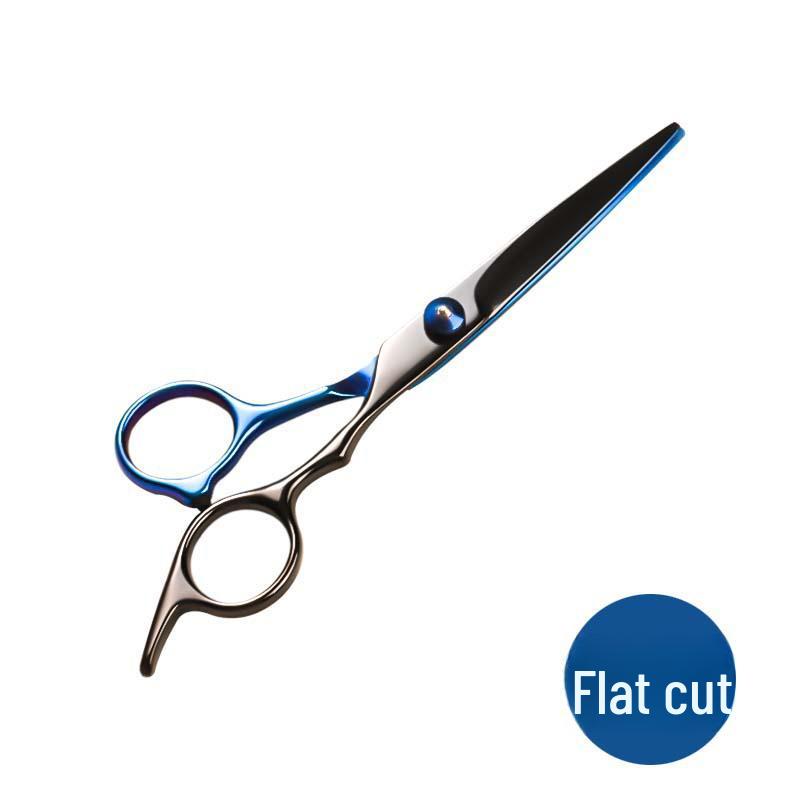 Stainless Steel Barber & Hairdressing Scissors Set: Flat Tooth & Thinning Options