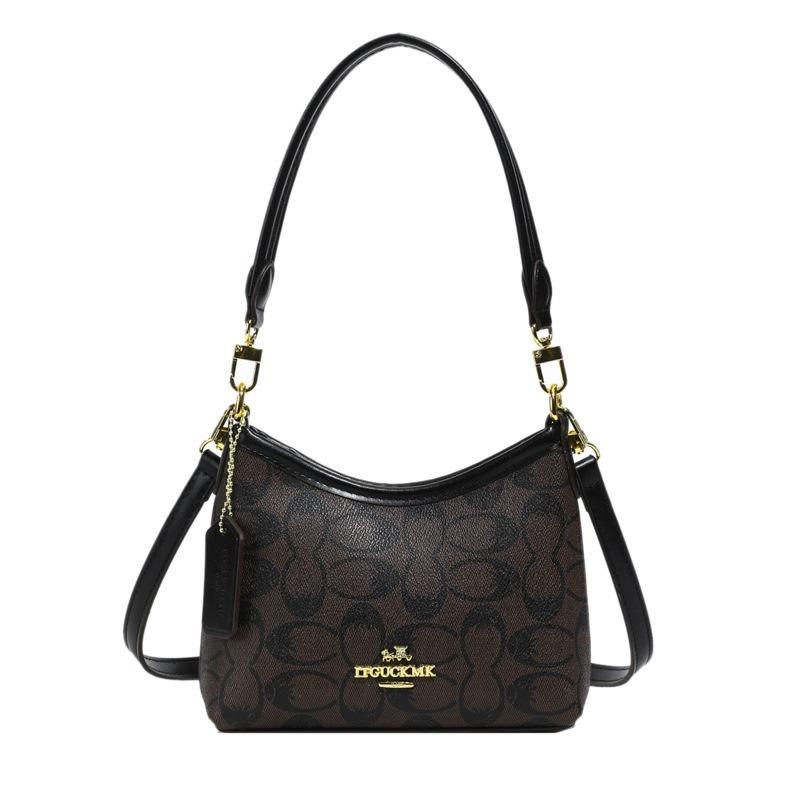 

Retro printed vegetable basket, new fashionable large-capacity tote bag, shoulder underarm bag, versatile messenger bag.