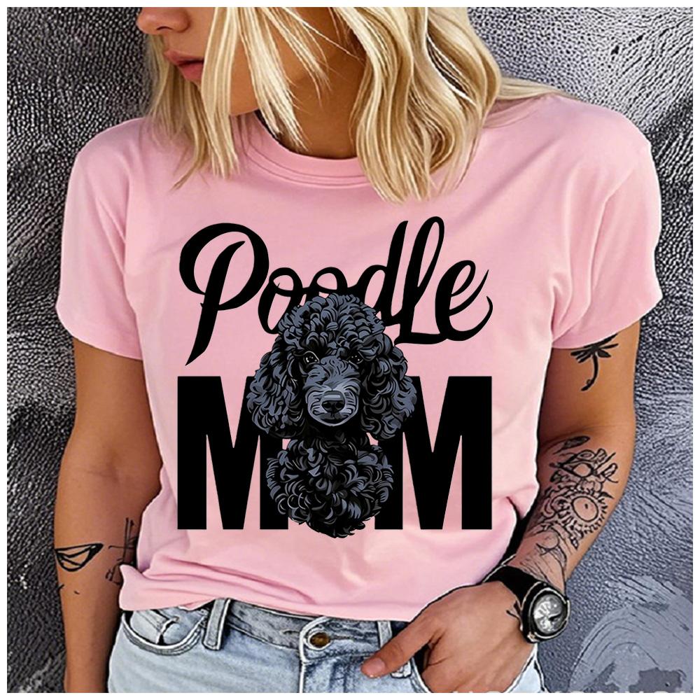 Polyester 100% It's Going To Be A Long Day Dachshund Graphic Women T-Shirt Funny Wiener Dog Lover Casual Tee