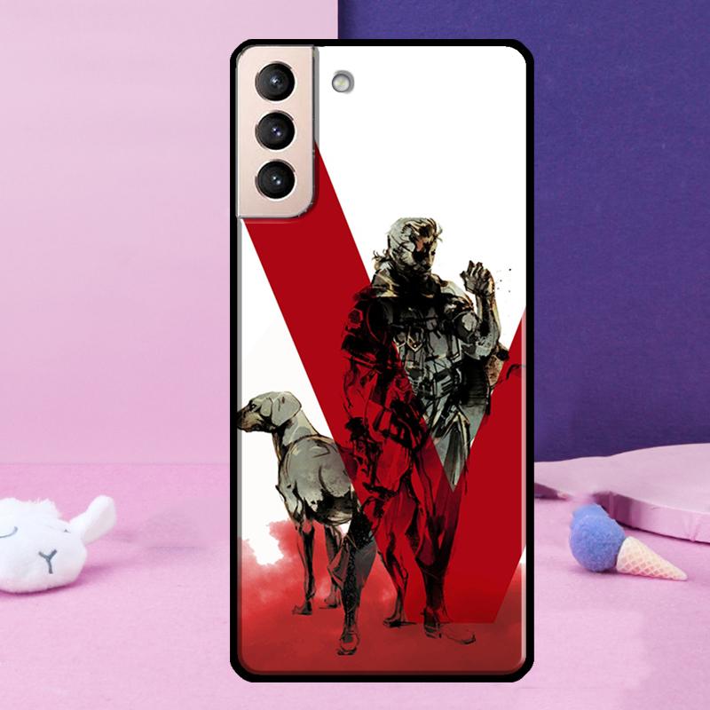 Metal Gear Solid Case For Samsung Galaxy S23 S22 Ultra S21 S20 FE Note 10 20 Ultra S8 S9 S10 Plus Cover