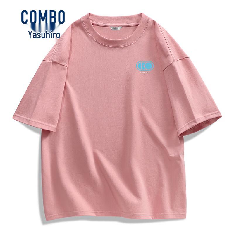 Kangbo Men s Graphic Print Loose Cotton T-Shirt 185