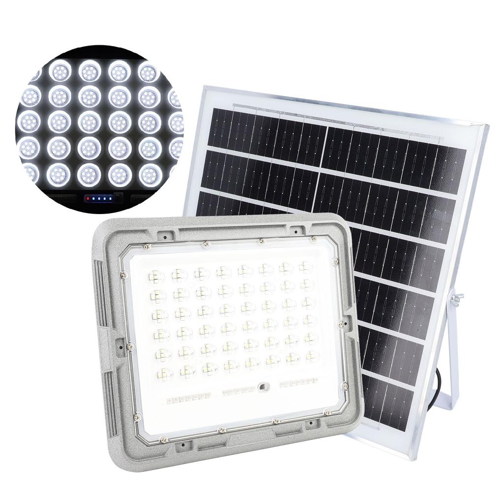 300W 400 LED Solar Light Remote Control Lamp IP66 Water Proof Outdoor Floodlight for Wall Porch Shed