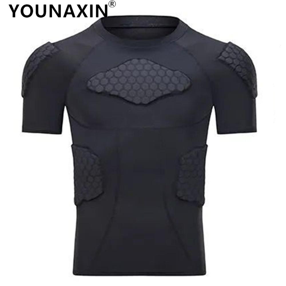 

Футболки унисекс черные с коротким рукавом для баскетбола, футбола, американского футбола, велоспорта, спортивные, антиколлизионные, быстросохнущие, ML XL 2XL 3XL M чёрный