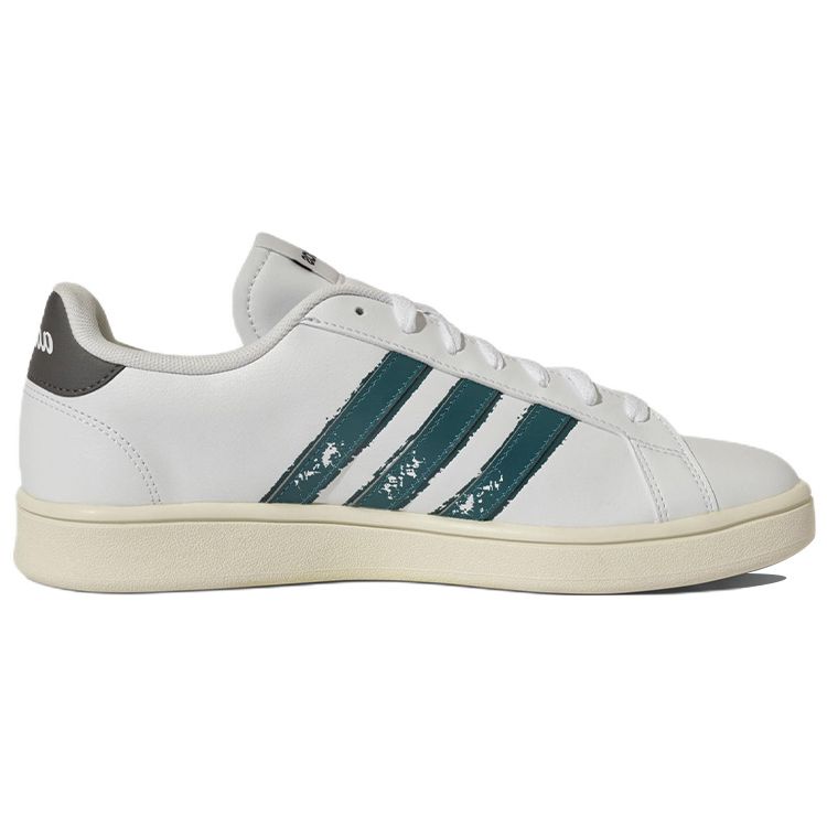 Adidas Neo Grand Court Court Beyond Durable Lightweight Low-Top Sneakers Men Sneakers White Green GW1096