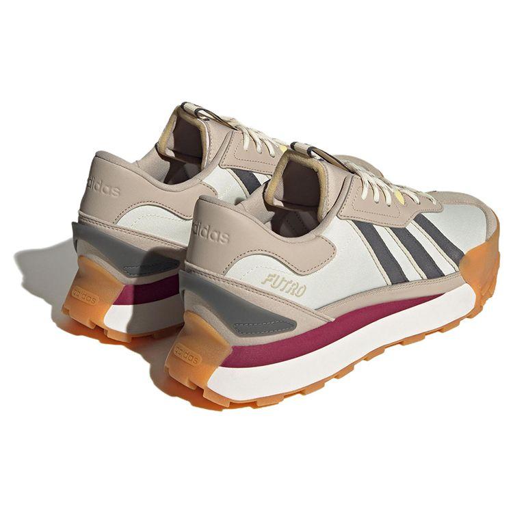 Adidas Zapatillas Casuales Unisex de Caña Baja Antideslizantes Neo Futro Mixr Gris Marrón ID4966