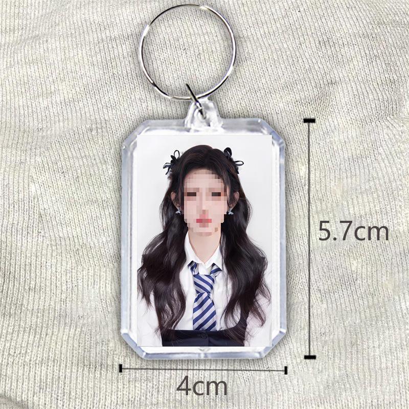 Ju Jingyi Double-Sided Acrylic Keychain & Backpack Charm