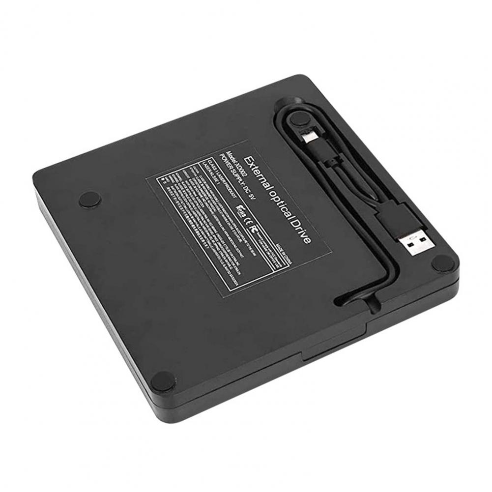 Reliable External Drive  High Reading Speed Anti-vibration External DVD Drive  External USB 3.0 Compact Disk Drive