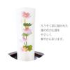 Asahi Denki Kasei Brown Safe Illustrated Candle, Mini (without votive candle), Made in Japan, ARO-5210N