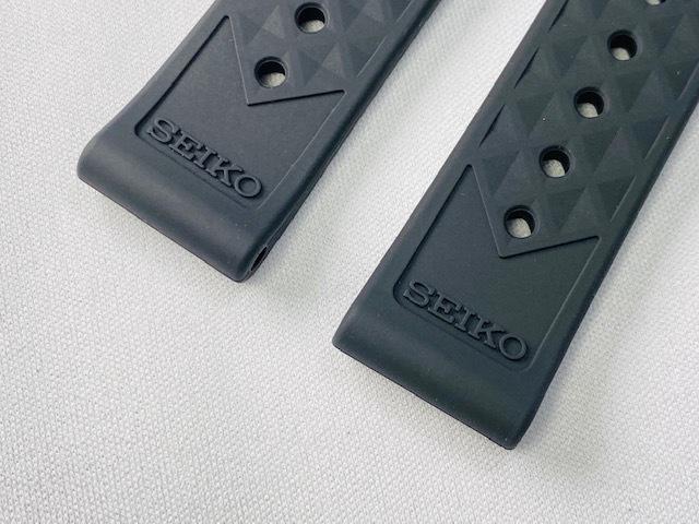 R03C014J9 SEIKO Prospex 19mm Silicone for Band, Black, SBDX041/ 8L35-01D0