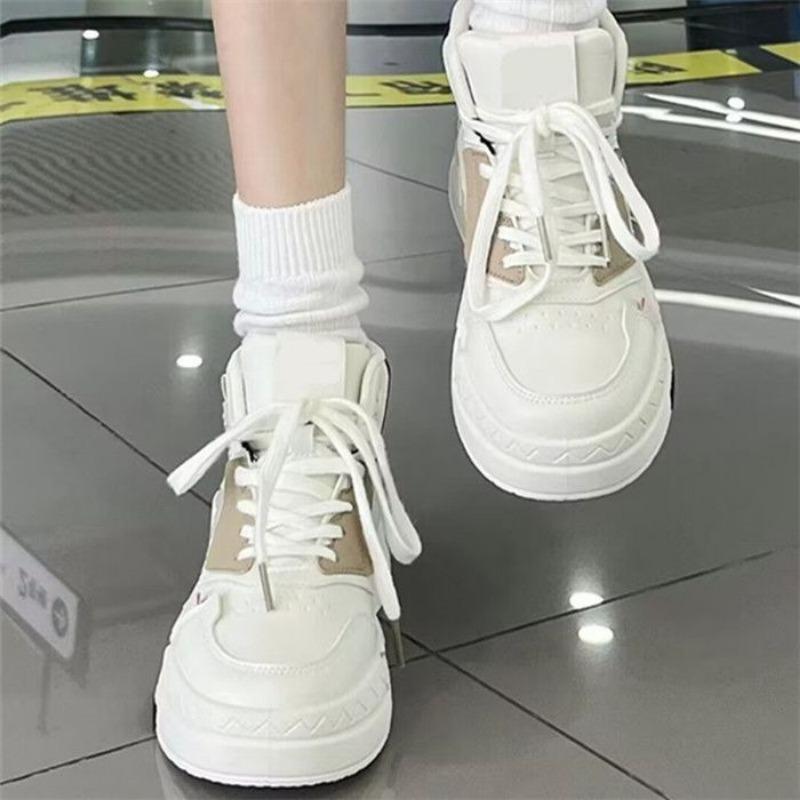 Women's shoes high-top shoes women's new summer little white shoes couple leisure sports board women's trendy models